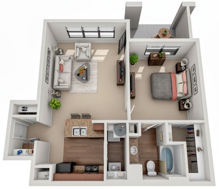 A2L - One Bedroom / One Bath