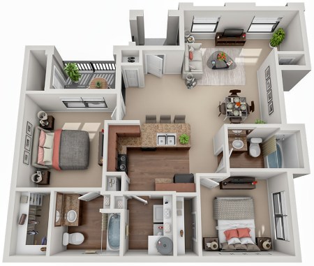 B2L - Two Bedroom / Two Bath