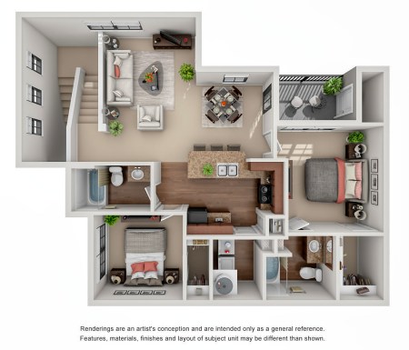 B2U - Two Bedroom / Two Bath